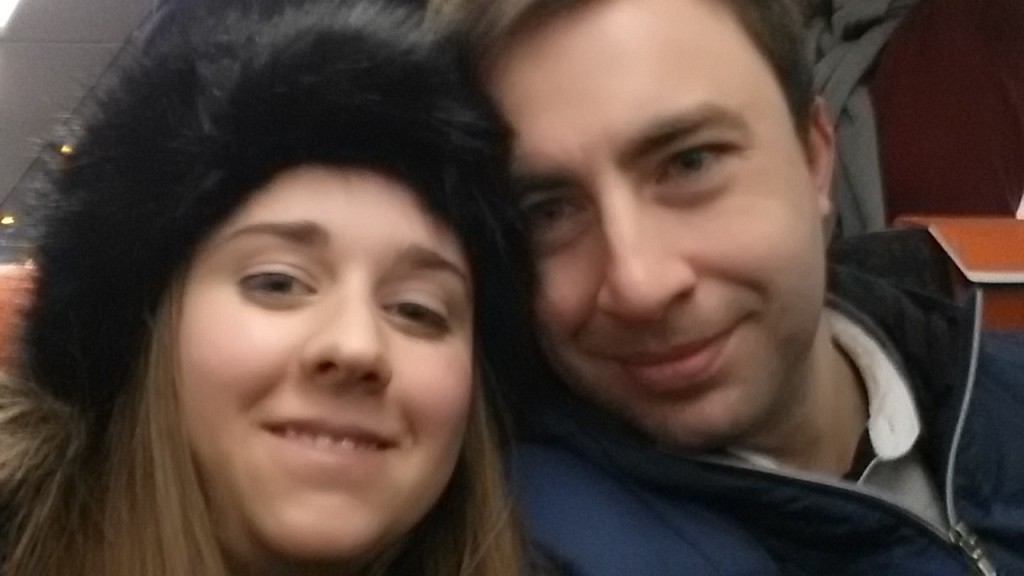 Pochi minuti prima della partenza